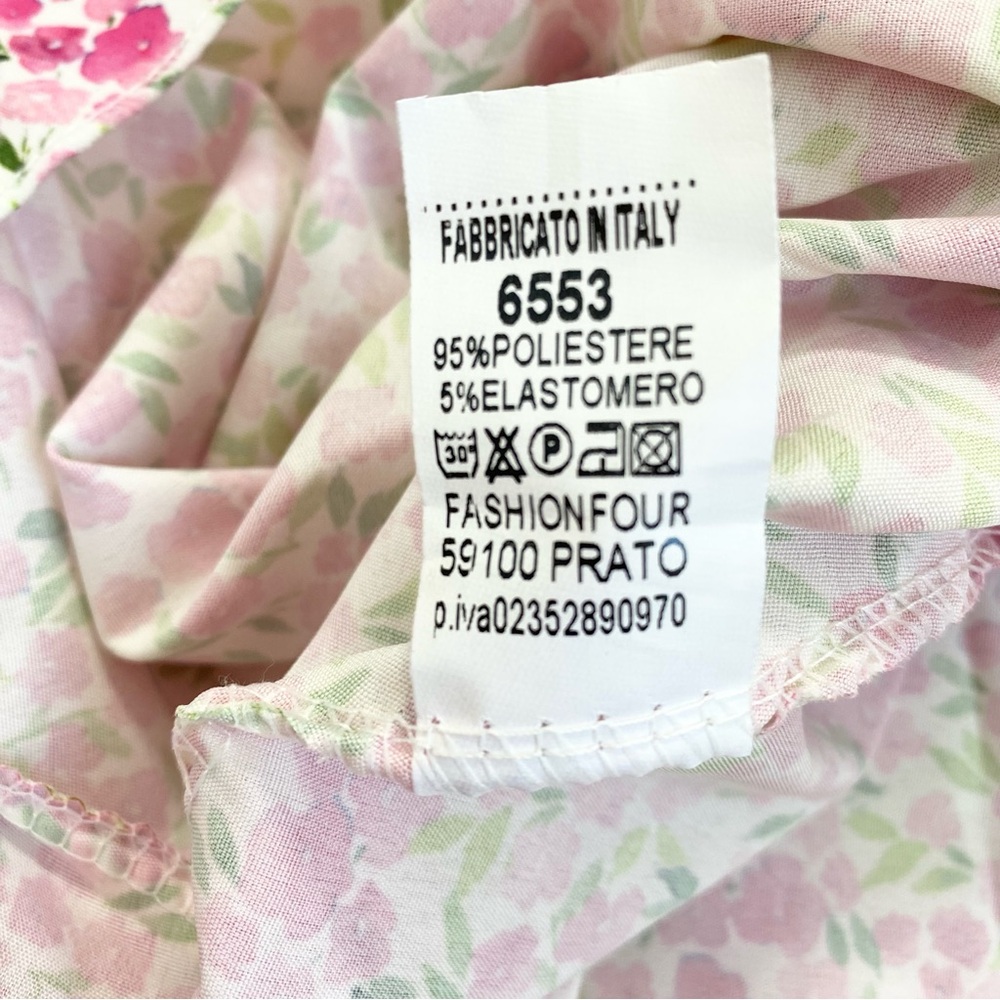 Floral Belted Mini Dress - Picture 4 of 4
